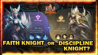 MU ORIGIN 3  - PALADIN | CLASS TRANSFER | FAITH KNIGHT OR DISCIPLINE KNIGHT | MenchDrey