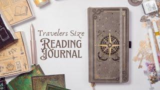 New Reading Journal Setup | Traveler's Notebook size reading journal ideas 