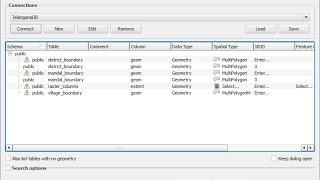 GeoServer - QGIS - Connect to PostGIS Database using QGIS and Visualize layers