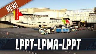 Flying the Fenix A321 into Madeira (LPMA) | Real World TAP - Air Portugal OPS | VATSIM