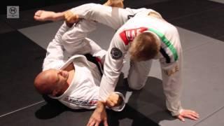 Lucio Rodrigues “Lagarto” shows Arm Bar from Guard with Luís Huber