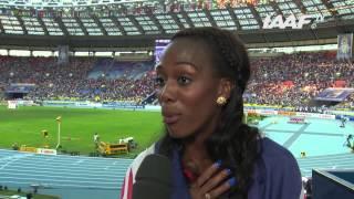 Moscow 2013 - Tiffany PORTER GBR - 100m Hurdles Women - Final - Bronze