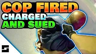 Cop Puts 62 Year Old In The Hospital - Fired, Charged, and Sued!