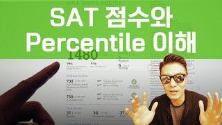 SAT 점수 와 SAT % 의 정확한 의미 / 뭐가 중헌디?