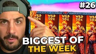 BIGGEST SLOTS WINS OF THE DAY #26 | (Nickmercs, Cabrzy, Andy & Yassuo)