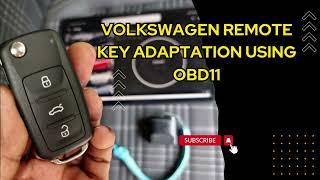 Volkswagen | Skoda | Remote key adaptation using OBD11