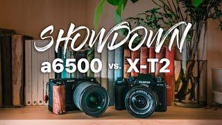 Fuji Xt2 Vs Sony A6500! Mirrorless WARS! [Fujifilm X-T2 Review]