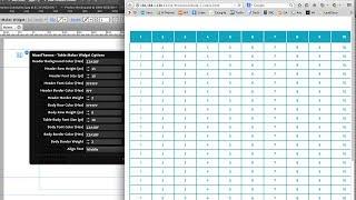 MuseThemes.com - Table Maker Widget | Adobe Muse Tutorial
