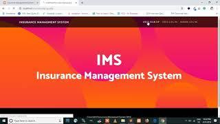 Insurance Management System Project using PHP and MySQL  Download