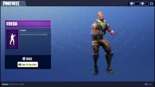 Fresh Emote in Fortnite Battle Royale is the Carlton Dance