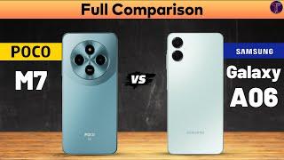 POCO M7 5G vs Samsung Galaxy A06 5G : Full ComparisonWhich One Is Better?