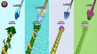 Snake Clash: Snake vs Bosses from Lv5200 to Lv5800!   Epic Snake Gameplay #89