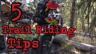 Trail Riding Tips - How To Get Over Obstacles On A Dirt Bike