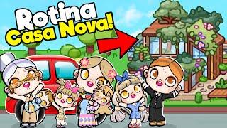 ROTINA MUDANÇA PARA CASA NOVA | HISTORINHA AVATAR WORLD