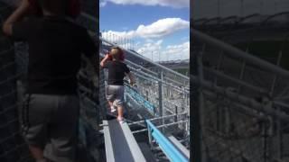 Javie Lents Jr. first time at Chicagoland speedway 2016