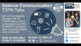 TSPN Talks: Science Communication