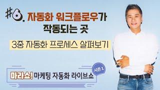 [마라쇼 #6] 자동화 워크플로우가 작동되는 곳 (3중 자동화 프로세스 살펴보기) : 이메일 마케팅 워크플로우