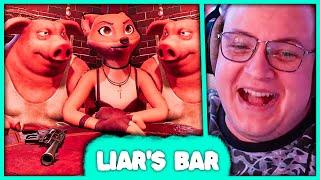 Пятёрка играет в Liar's Bar  Русская Рулетка  Меллшер, Както0о, Ханов