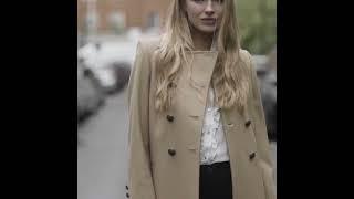 Pure Elegance  #fashion #trenchcoatseason #fashionstyle #outfitideas #coat #military #style