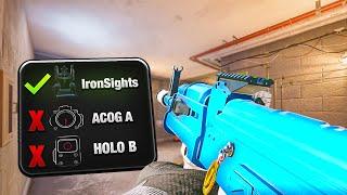 I Made Iron Sights The NEW META