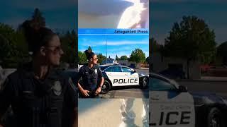 ANTI-American Cop Literally Kicks Rocks vs. Amagansett Press #firstamendmentaudit #usa