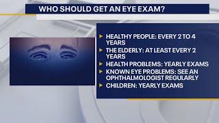 Health Watch: Who should get an eye exam?