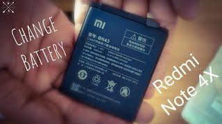 Change Battery on Xiaomi Redmi Note 4X (Αλλαγή μπαταρίας σε Redmi Note 4X )