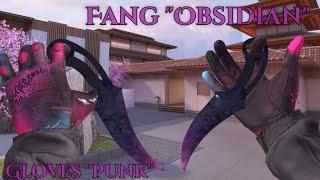 Fang "Obsidian" + Gloves "Punk" Standoff2