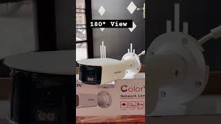 HIKVISION DUAL Lens  Camera 8MP (4K) Hikvision 180° Panoramic ColorVu IP Cameras with Strobe & Audio