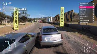 Forza Horizon 5 - Yet Another Cheater in Horizon Open Racing Using Speedhack/Gravity Multiplier...