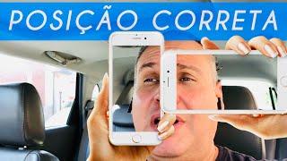 Qual posição CORRETA para gravar vídeos com CELULAR para o youtube?!