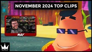 November 2024 Top Twitch Clips