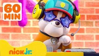 Paw Patrol | La Fiesta Musical de DJ Rubble y Rescates de PAW Patrol | 1 Hora | Nick Jr. en Español