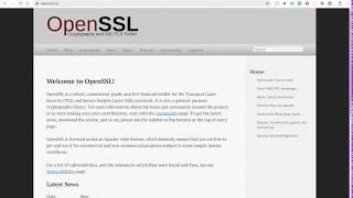 Digital Signature example using OpenSSL