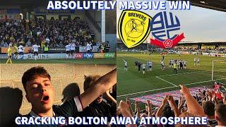 SHEEHAN SCREAMER SEALS THE 3 POINTS AFTER BOLTON BEAT BURTON ALBION 2-1 IN THE RACE FOR PROMOTION !!