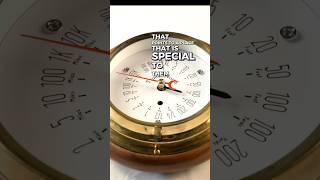 A compass that points to his boat