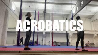 ТРЕНИРОВКА ПО АКРОБАТИКЕ В НОВОМ ЗАЛЕ - EKATERINA FALCON