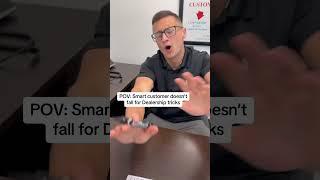 Don’t fall for this negotiation trick at the dealership #carsales #car #dealership