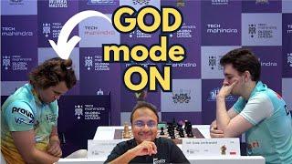 When Magnus Carlsen switches on the GOD mode | Carlsen vs Duda