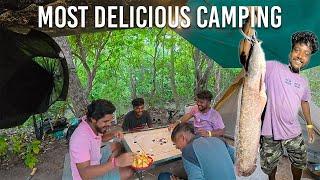 Camping Deep in the Jungle - We Caught a Giant Catfish