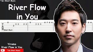 Yiruma - River Flow in You Guitar Tutorial