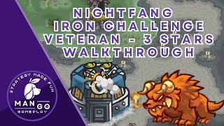 Kingdom Rush: Nightfang Swale Iron Challenge (Veteran) Walkthrough