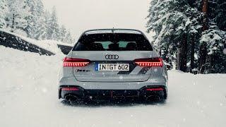 Audi RS6 GT Loves The Snow!