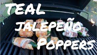 Teal Jalapeño Poppers