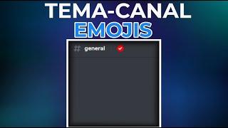 ¡Cómo poner emojis personalizados y ANIMADOS para tema del canal [Funciona sin Nitro] | Discord