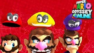 Wario plays: SUPER MARIO ODYSSEY Ft. Mario and Waluigi