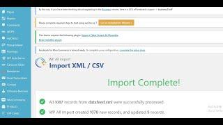 How to import wordpress woocommerce products from xml or csv file