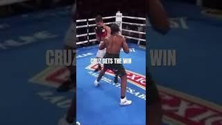 Andy Cruz stops Hironori Mishiro #boxing