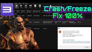 RPCS3 game Freezing || RPCS3 crashing on sartup fix || Another instence of RPCS3 is running Fix ||