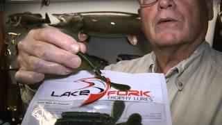 Lake Fork Lures Super Finesse worms  by WillCFish Tips and Tricks.